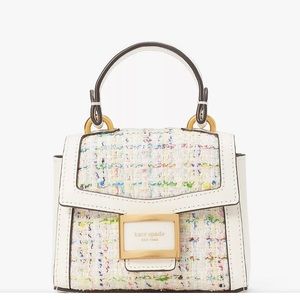 Kate Spade Katy Tweed Micro Crossbody